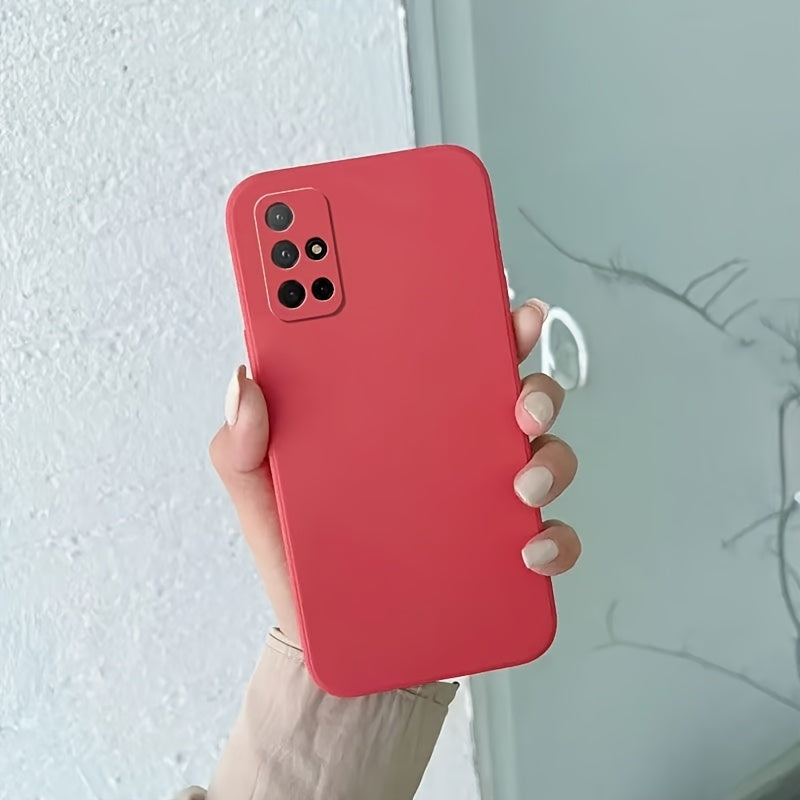 Coque classique unie pour Samsung Galaxy, ultra-fine, souple et résistante aux chocs, compatible avec plusieurs modèles S20 à S25 Ultra et FE.