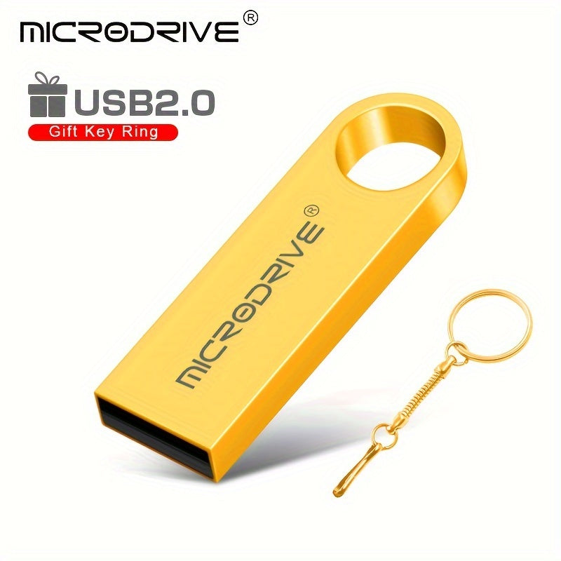 Clé USB Haute Vitesse : Capacités 4 à 128 Go, design compact, idéale pour stockage sécurisé et transport sur porte-clés.