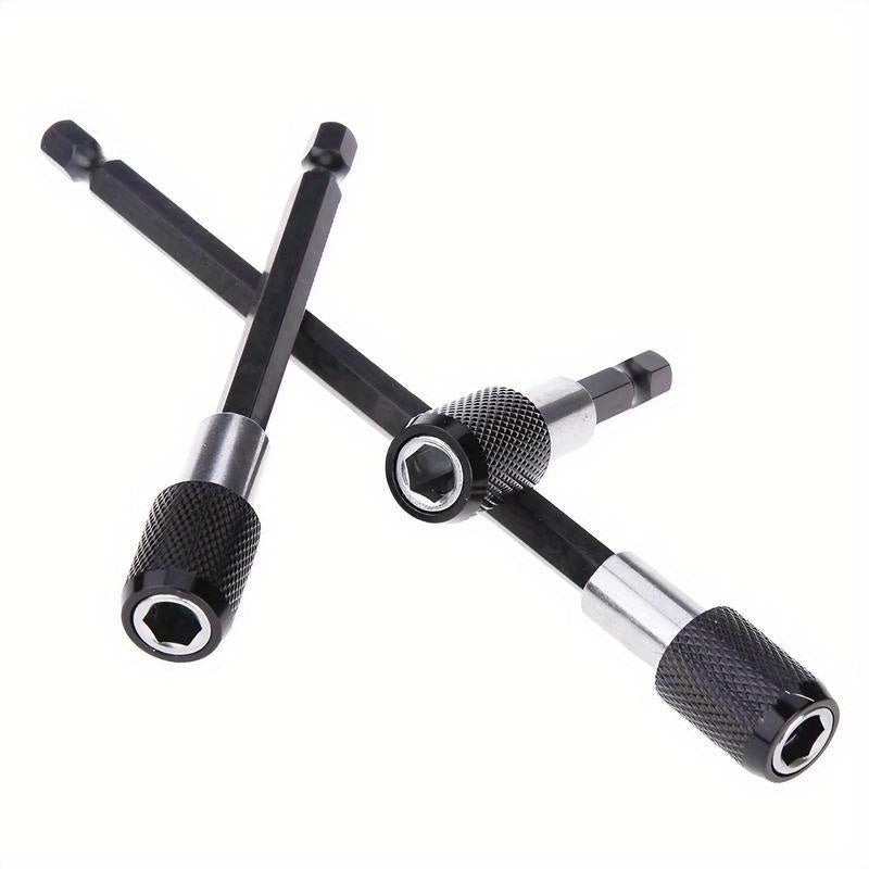 Magnetic Drill Bit Extension Set, Quick Release &amp; Universal Impact Electric Motor Drill Bit Holder, Durable &amp; Professional Power Tool Accessories
