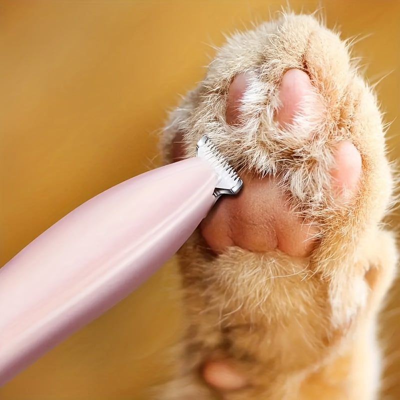 Couteau de découpe pour tapis de pattes d'animaux, compatible avec le X7. Idéal pour le toilettage des chats avec tondeuse électrique.