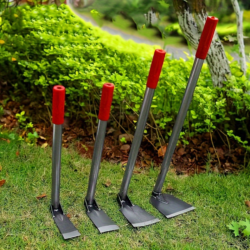 Durable Metal Hand Hoe Tool Set- Multifunctional Gardening Hoes for Vegetable&amp; Flower Planting, Weed Removal&amp; Soil Loosening- Digging, Weeding and Cultivating