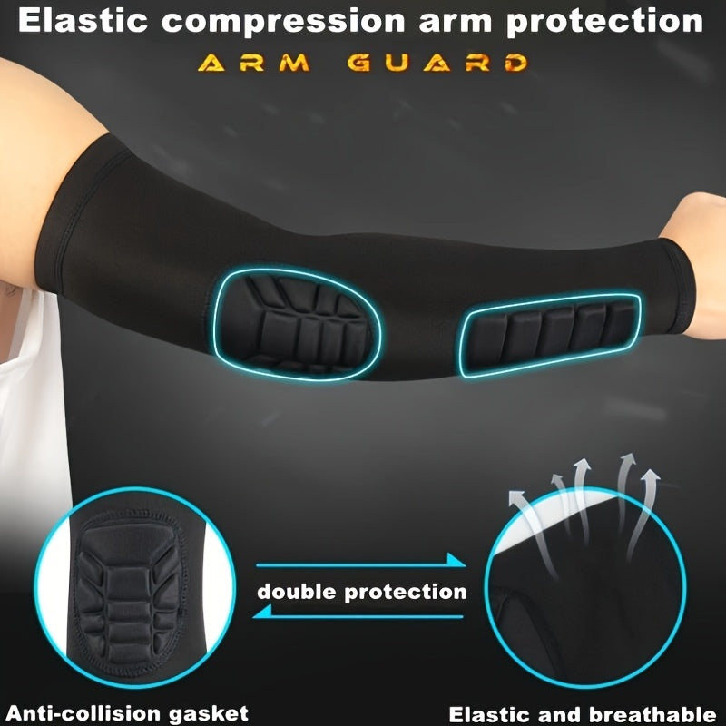 1pc/2pcs Men's Slim-Fit Arm Sleeves - Breathable Comfort Design for All-Day Wear