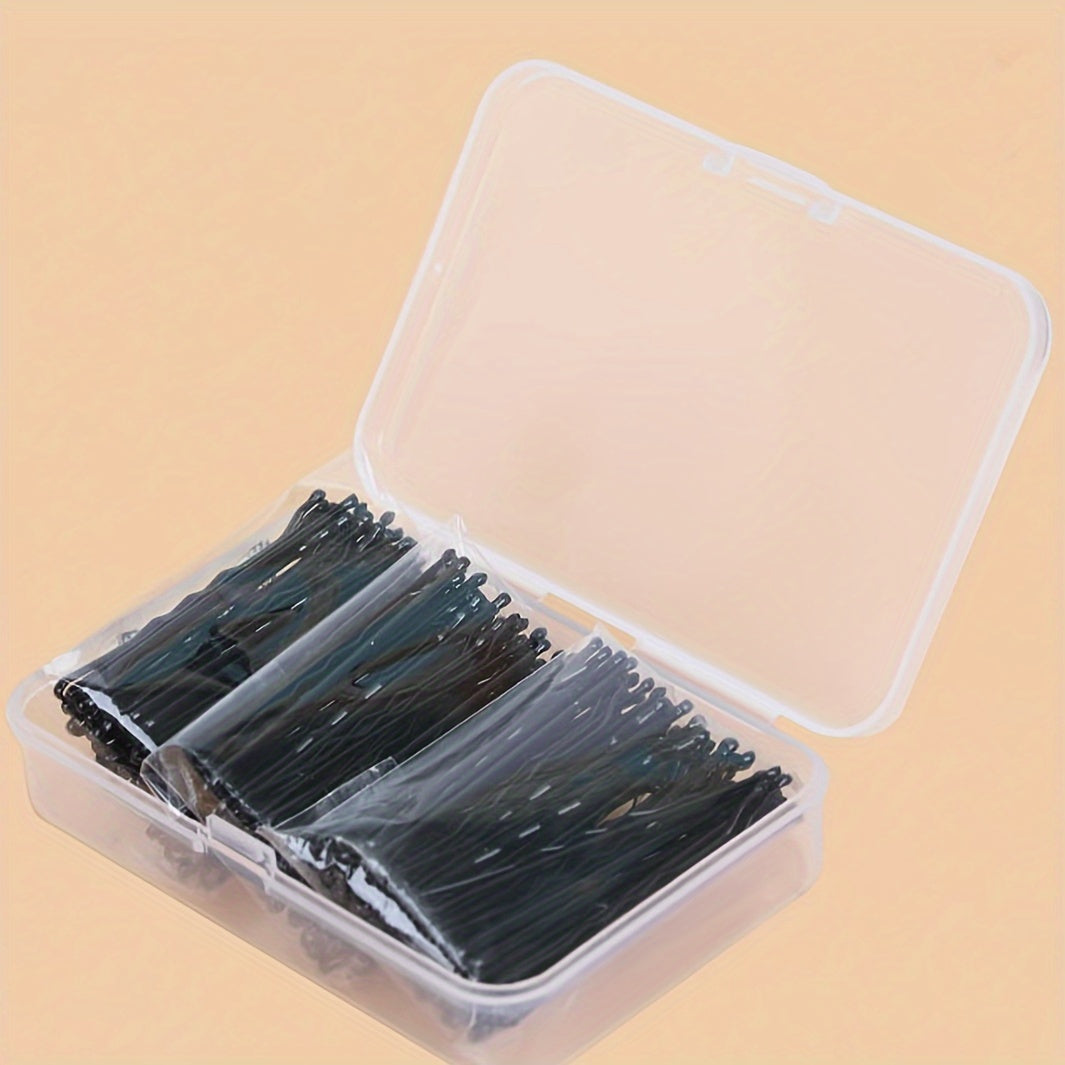 Set de 150 barrettes en alliage, design oblong vintage et élégant, parfait pour styles variés, adapté aux adolescentes et adultes.
