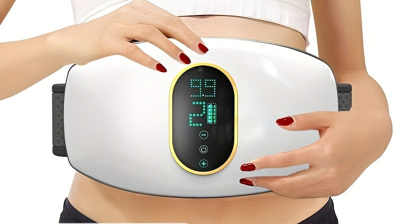 Portable Full-Body Massager with 20-Minute Timer &amp; 4 Massage Modes - Ergonomic Design, USB-Powered (Rechargeable Battery) for Abdomen, Legs, Back, Arms, Neck - Ideal For Home Gym, Post-workout Recovery, Christmas, Valentine'S