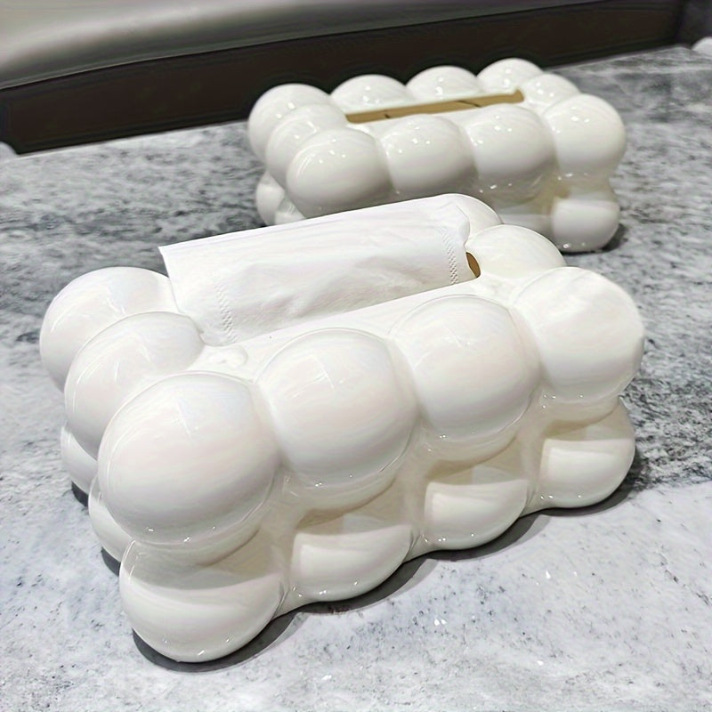 Cloud-Shaped Napkin Dispenser - Durable Polypropylene, Perfect for Kitchen &amp; Dining Room Decor