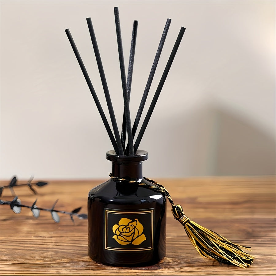 Diffuseur d’ambiance à parfum intense Bouteille avec bâtonnets, disponible en plusieurs senteurs, idéal pour parfumer et rafraîchir maison ou bureau.