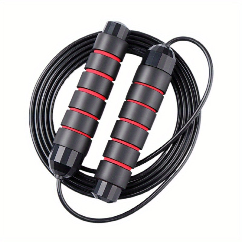 Effective Cardio Weight Loss Jump Rope - Weighted Speed ​​with Memory Foam Handle for Training
