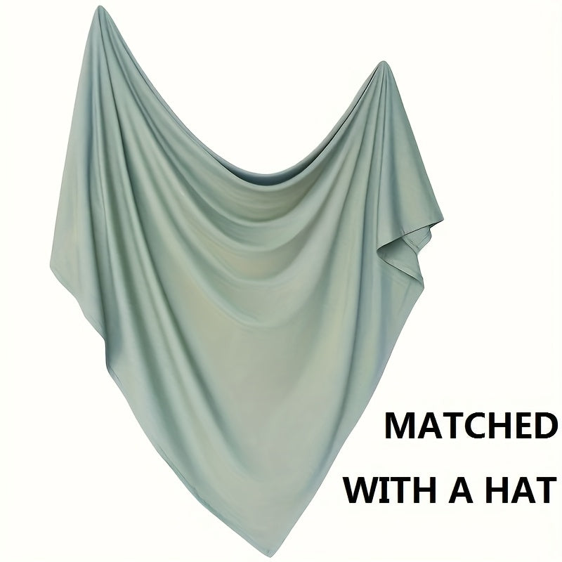 Ensemble couverture emmaillotage et bonnet pour nouveau-né, unisexe, idéal pour Halloween, Noël et premières sorties.
