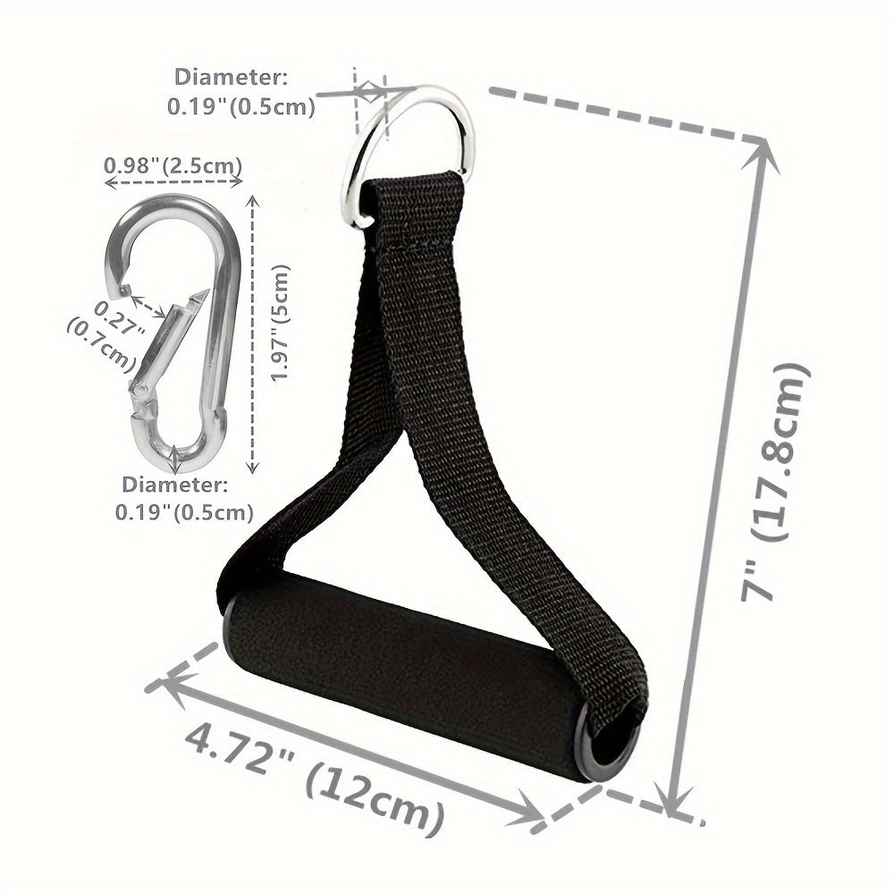 Paires de poignées d’exercice avec mousses haute densité et boucles, offrant confort et résistance pour Pilates, yoga et renforcement musculaire.