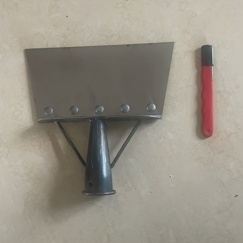 Lot 2 pelles de jardin multifonctions avec pierre à affûter Outils tout-en-un pour retourner la terre, désherber, pelleter neige et entretenir pelouse ou allées.