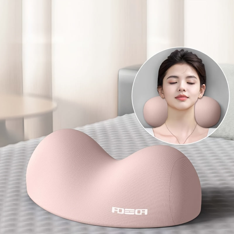 Oreiller cervical multifonction ergonomique Soutien optimal du cou et de la colonne vertébrale, favorise un sommeil profond et réparateur.