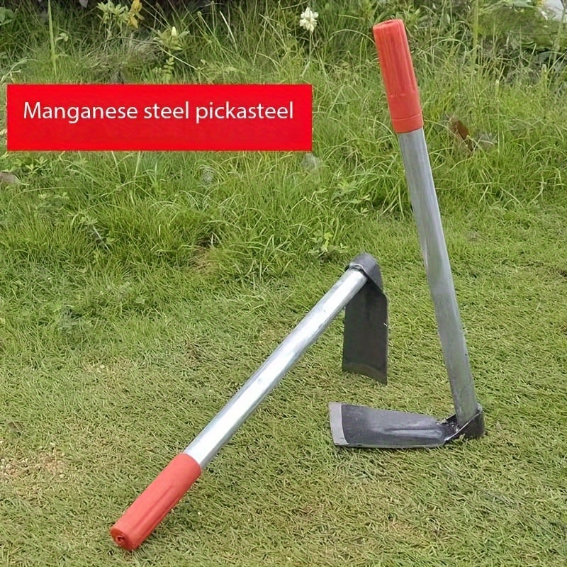 Durable Metal Hand Hoe Tool Set- Multifunctional Gardening Hoes for Vegetable&amp; Flower Planting, Weed Removal&amp; Soil Loosening- Digging, Weeding and Cultivating