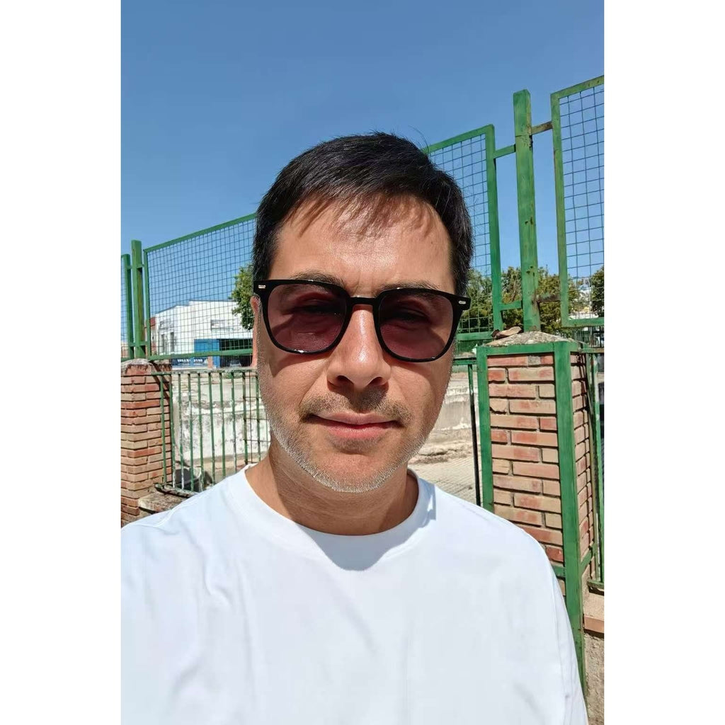 Lunettes de soleil polarisées pour hommes, protection UV400, anti-éblouissement, idéales conduite, pêche, golf, par temps ensoleillé ou nuageux.