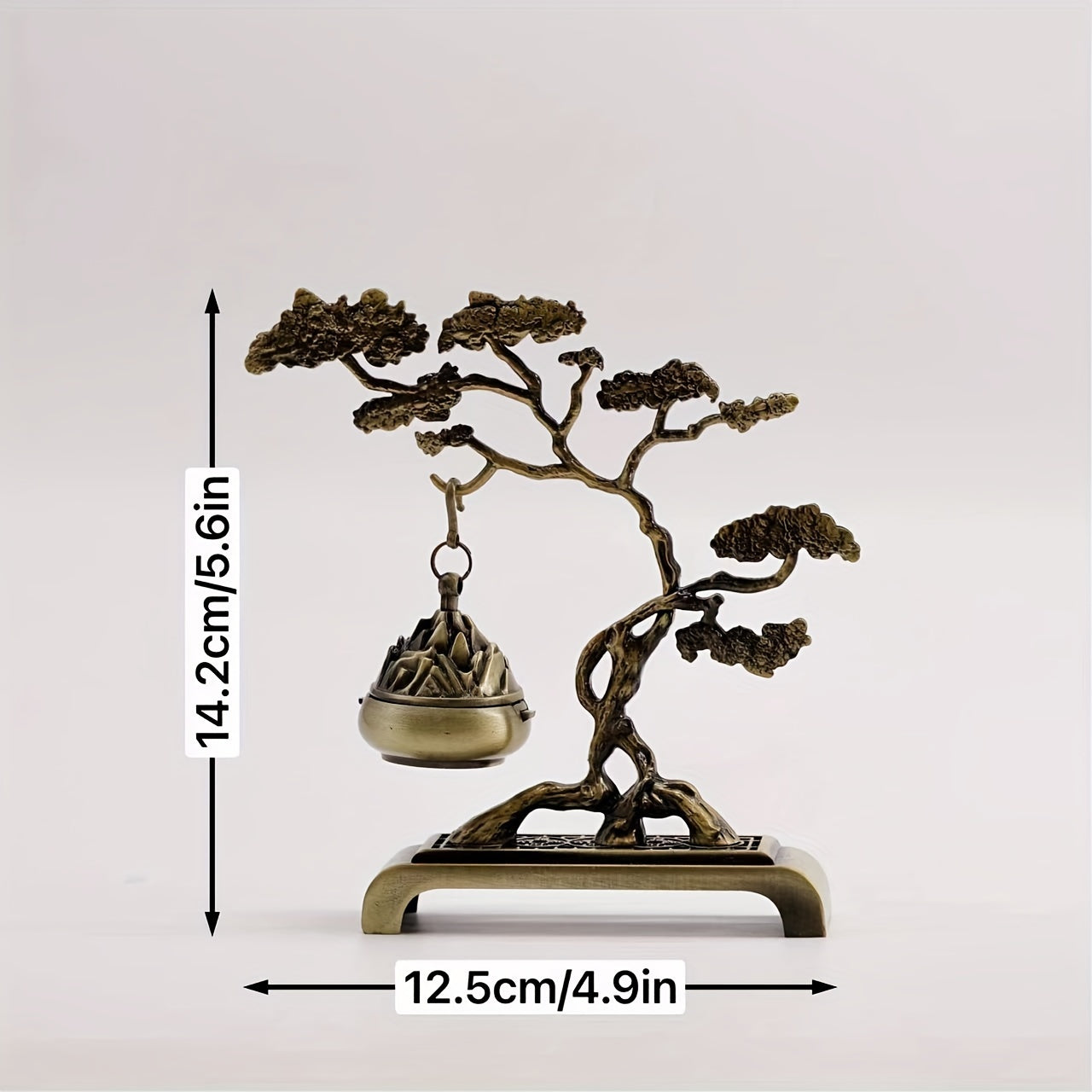 Porte-encens, accessoire décoratif permettant de maintenir et brûler encens en toute sécurité, adapté maison, méditation ou relaxation.