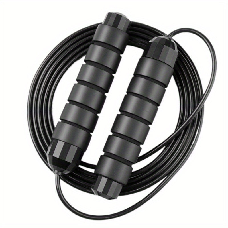 Effective Cardio Weight Loss Jump Rope - Weighted Speed ​​with Memory Foam Handle for Training