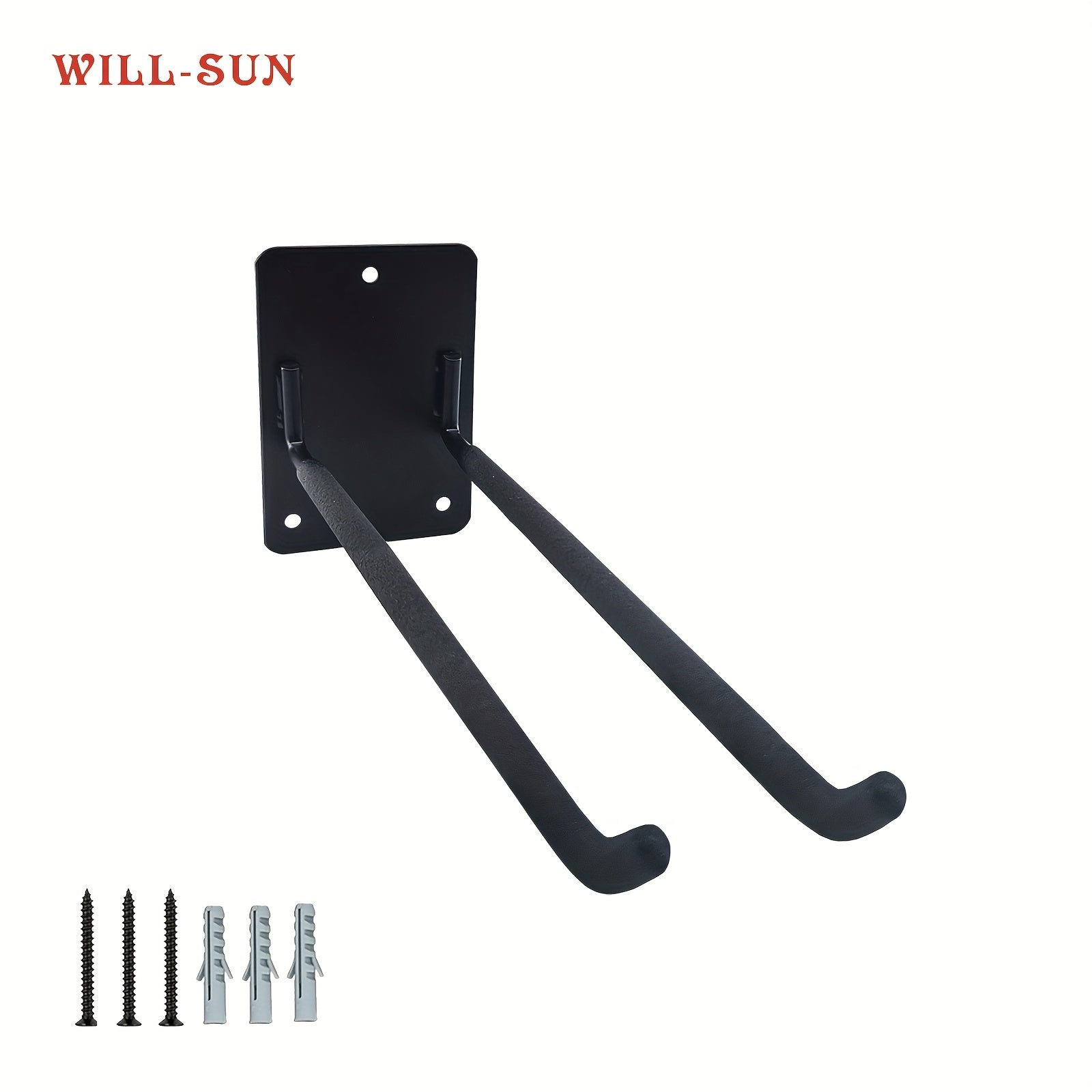 خطاف جراج معدني ثقيل برتقالي/أسود/أزرق، حامل مكنسة مثبت على الحائط، رف تعليق لأدوات البستنة، سهل التركيب، يمكنه حمل المجارف وأدوات المزرعة والحبال والسلالم وأدوات كهربائية مختلفة، مناسب للجراجات والحدائق والمساحيق