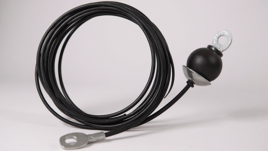 Câble Fixe avec Boule : Câble en acier pour poulie de musculation, adapté machines de gym à domicile et entraînement poids.