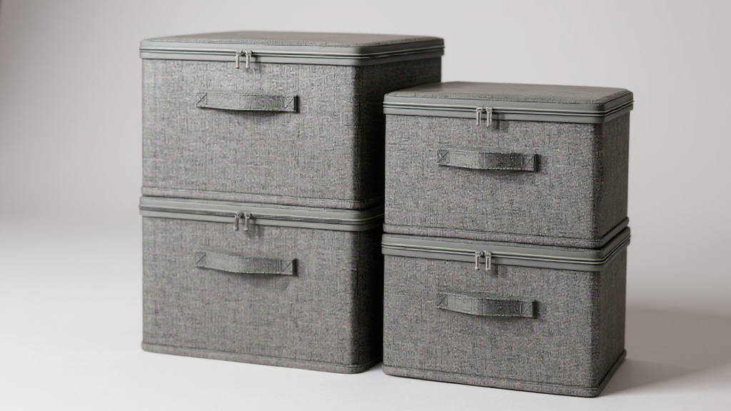 Extra Large Stackable Storage Box - Versatile, Space-Saving Organizer for Closet, Bedroom, Kitchen &amp; More - Ideal for Books, Clothes &amp; Linens, Mother and Bedding Storage Box