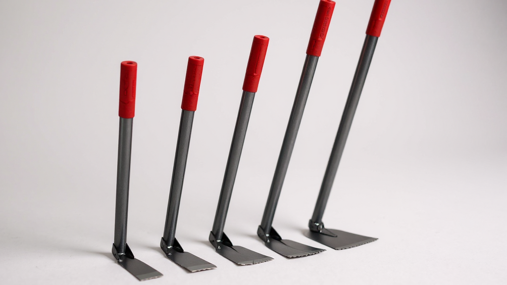 Durable Metal Hand Hoe Tool Set- Multifunctional Gardening Hoes for Vegetable&amp; Flower Planting, Weed Removal&amp; Soil Loosening- Digging, Weeding and Cultivating