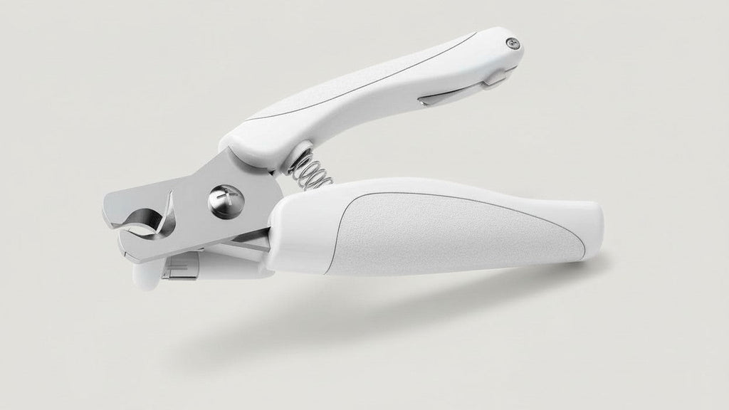 Coupe-ongles LED pour animaux avec chargement USB. Ciseaux pour chats et chiens, avec lime et protection anti-éclaboussures.