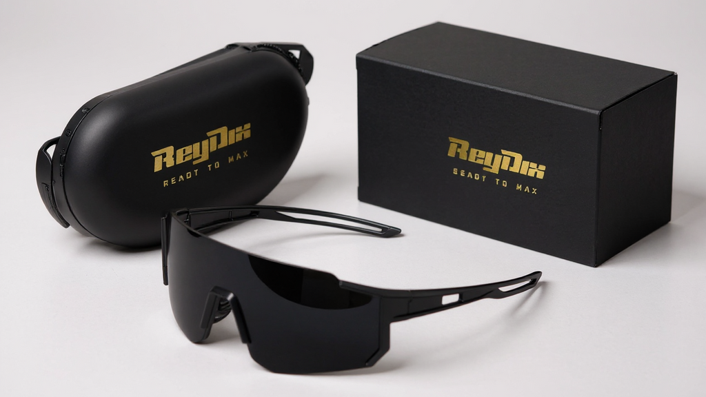 ReyDix Fashion Glasses for Driving &amp; - Stylish, Durable PC Frame with TAC Lenses