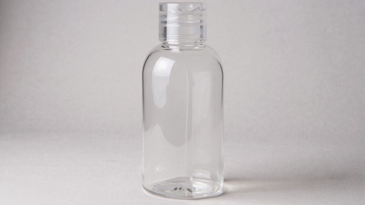 Lot de 6 flacons de voyage 100 ml, étanches, conformes TSA, rechargeables, faciles à presser et nettoyer pour lotions et soins.