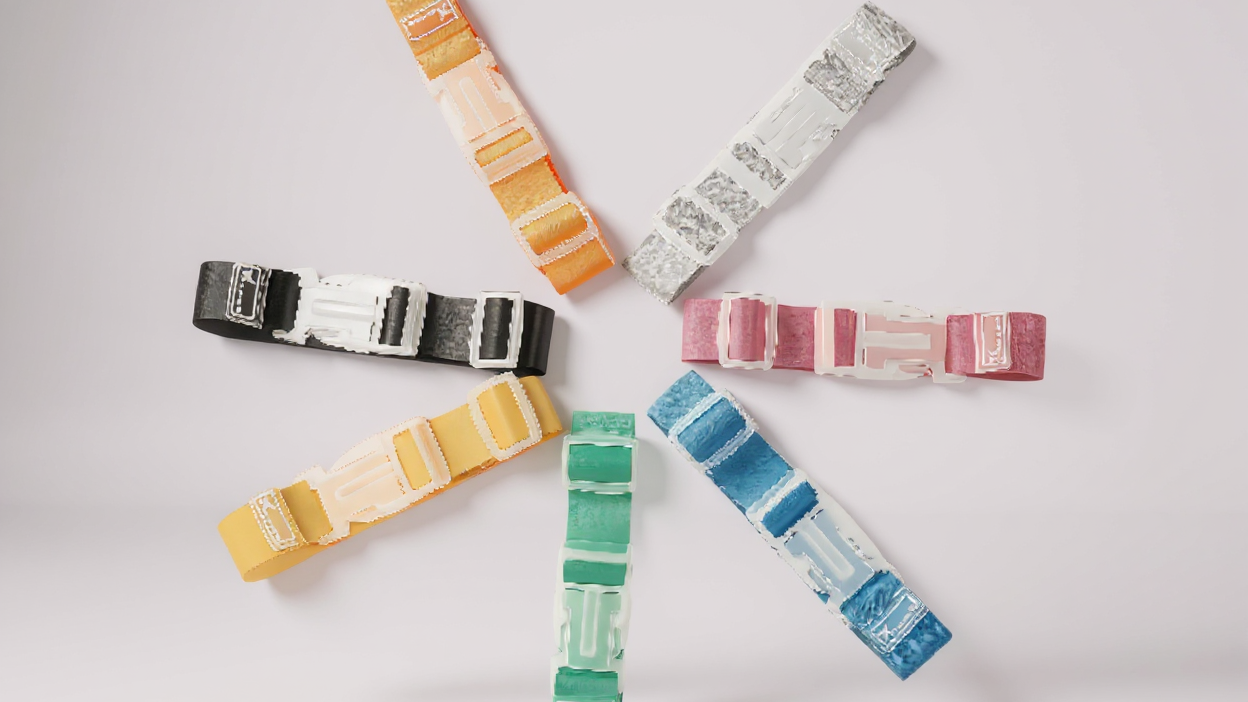 3pcs Adjustable Buckle Luggage Straps - Durable Travel Accessories with Vibrant Colors (, Pink, Orange, Green, Yellow, Red, Purple, Brown, ) - Secure Packing for Suitcases &amp; Bags