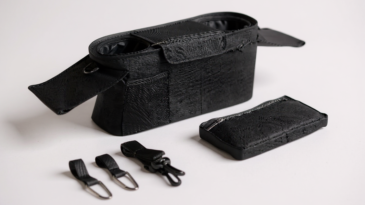 1pc Portable Stroller Hanging Bag - Large Capacity Organizer with Multiple Compartments, Adjustable Straps &amp; Mixed Colors for Travel, Outdoor, Shopping - Holds Diapers, Bottles, Toys, Stroller Storage Solution | Practical Acc