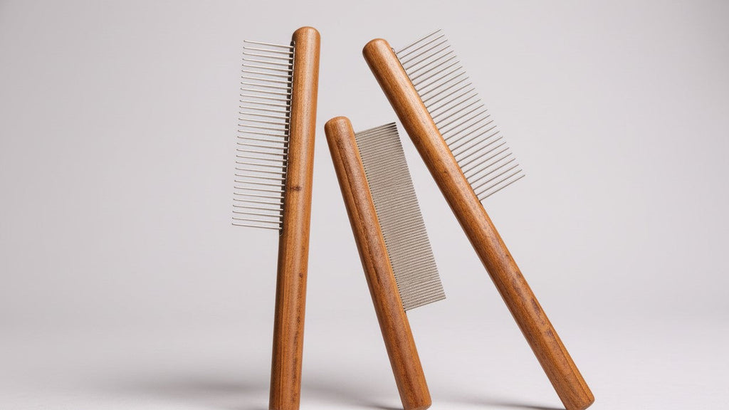 Lot 1/2/3 peignes pour animaux, démêlage et retrait de poils, dents arrondies, doux, adaptés chats et chiens, entretien et beauté.