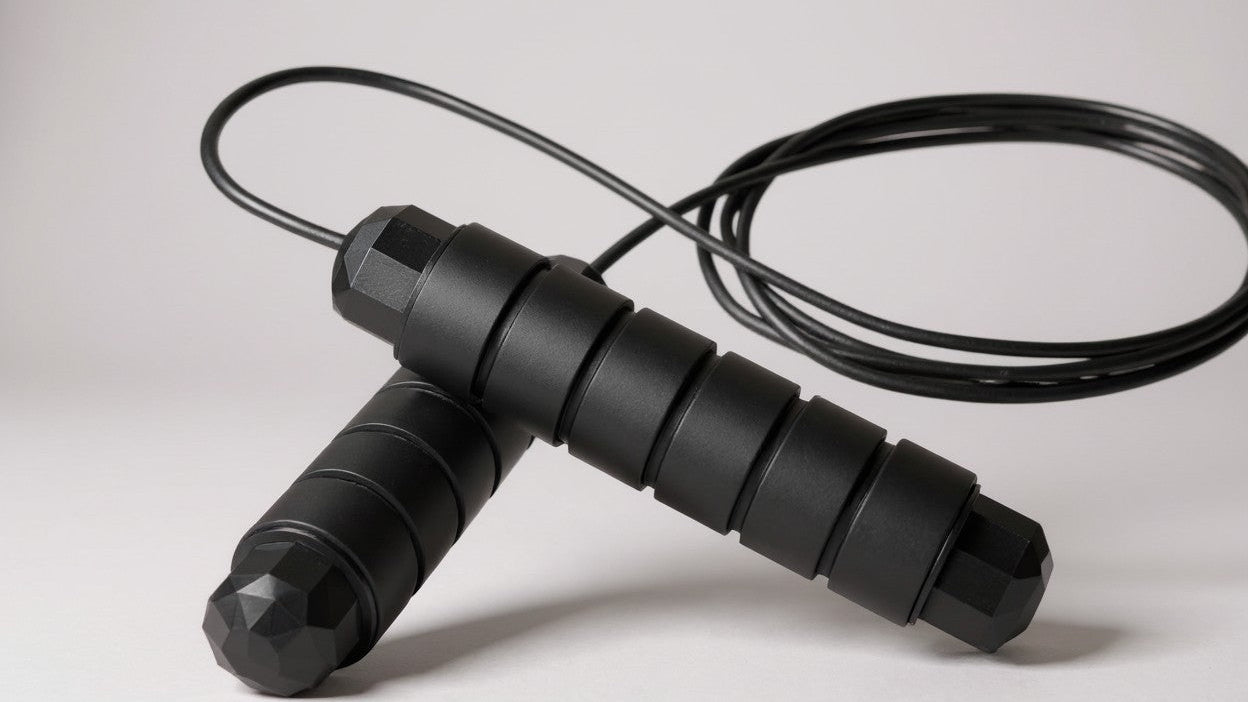 Effective Cardio Weight Loss Jump Rope - Weighted Speed ​​with Memory Foam Handle for Training