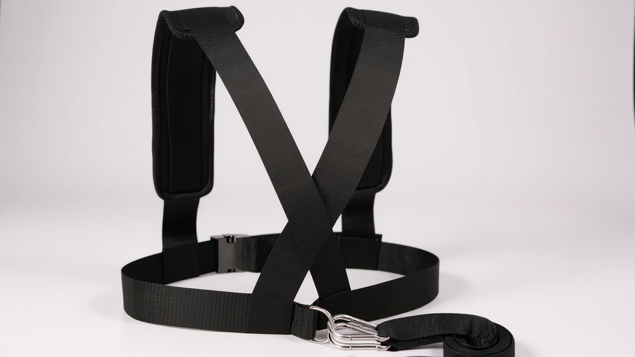 Ceinture de Fitness avec Bandes et Harnais : Pour force, vitesse et agilité, améliore performance athlétique et objectifs fitness rapidement.
