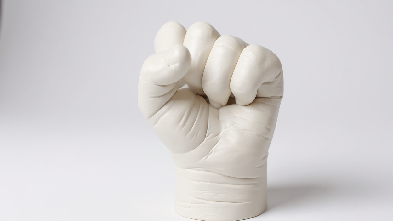 Kit de moulage de main 3D, DIY pour couples, amis ou famille, avec poudre, papiers abrasifs et accessoires, cadeau créatif parfait.