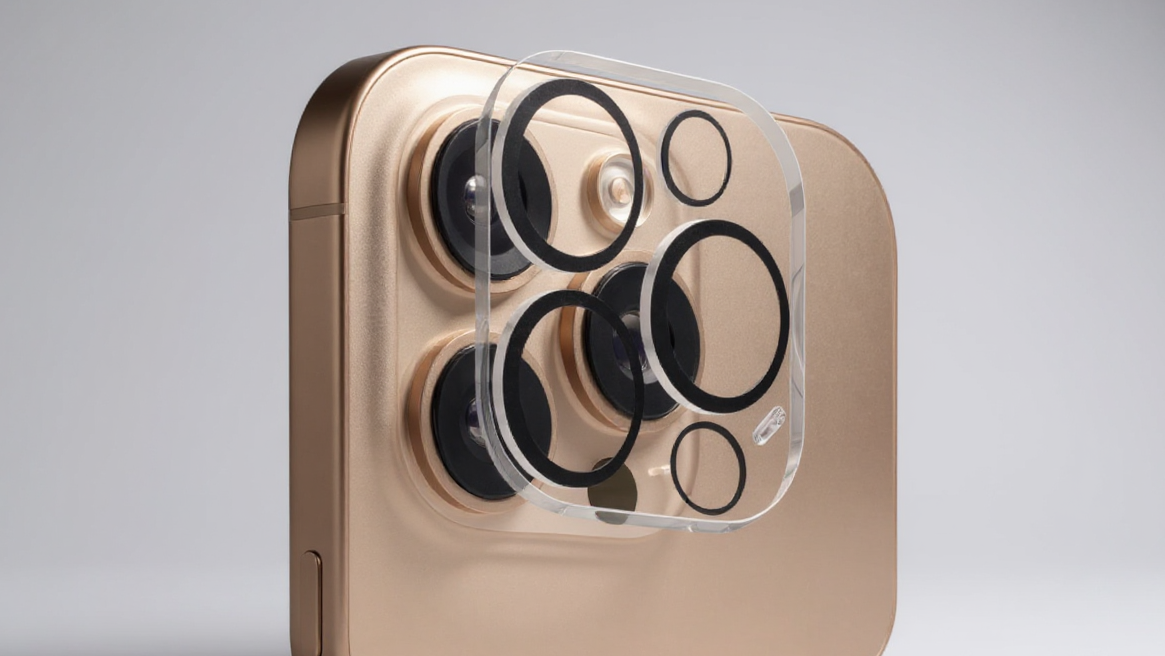 Lot de 6 Protecteurs d’Objectif XREDYE : Verre trempé, couverture complète pour caméra iPhone 11 à 16, finition brillante, compatible modèles Pro.