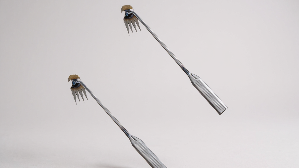 Râteau manuel en métal robuste Construction solide avec dents résistantes pour désherbage profond, plantation, paillage et entretien de massifs et jardins professionnels.