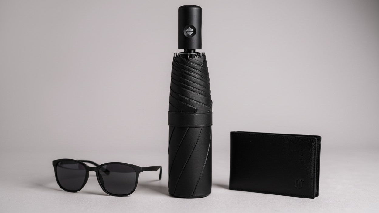 Parapluie pliant 8 branches, coloré, unisexe, usage professionnel ou quotidien, robuste, élégant, parfait cadeau, toile durable et design moderne.