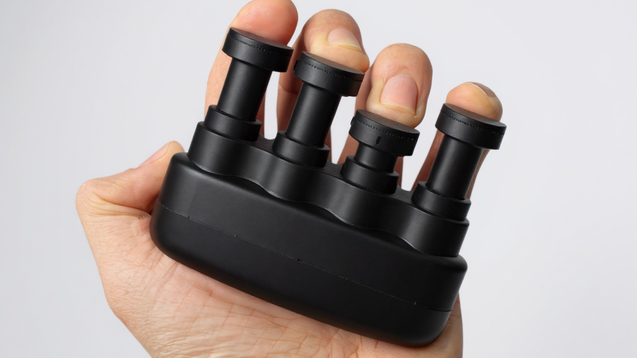 Exerciteur de doigts 2023 pour renforcement de la main, améliore force et dextérité, idéal pour rééducation et guitaristes.