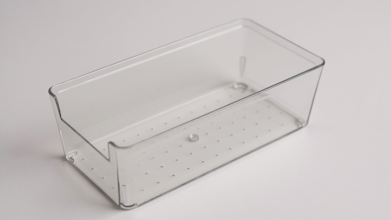 Set de 7 organiseurs transparents pour maquillage, empilables et modulables, parfaits pour cosmétiques, fournitures de bureau et rangement de comptoir.