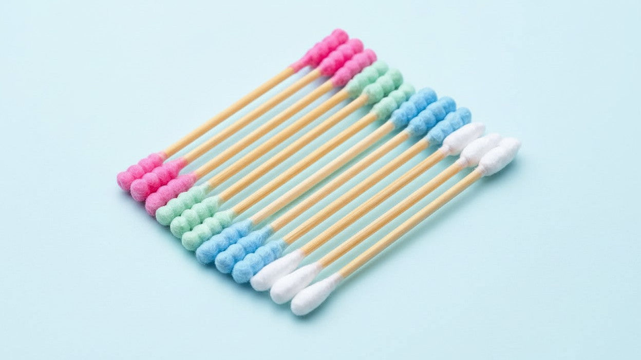 Dog Ear Cleaning Swabs 100 Count, Pet Ear Wax Removal Sticks, Large TipCleaner for Canine Ear Health &amp;amp; Grooming