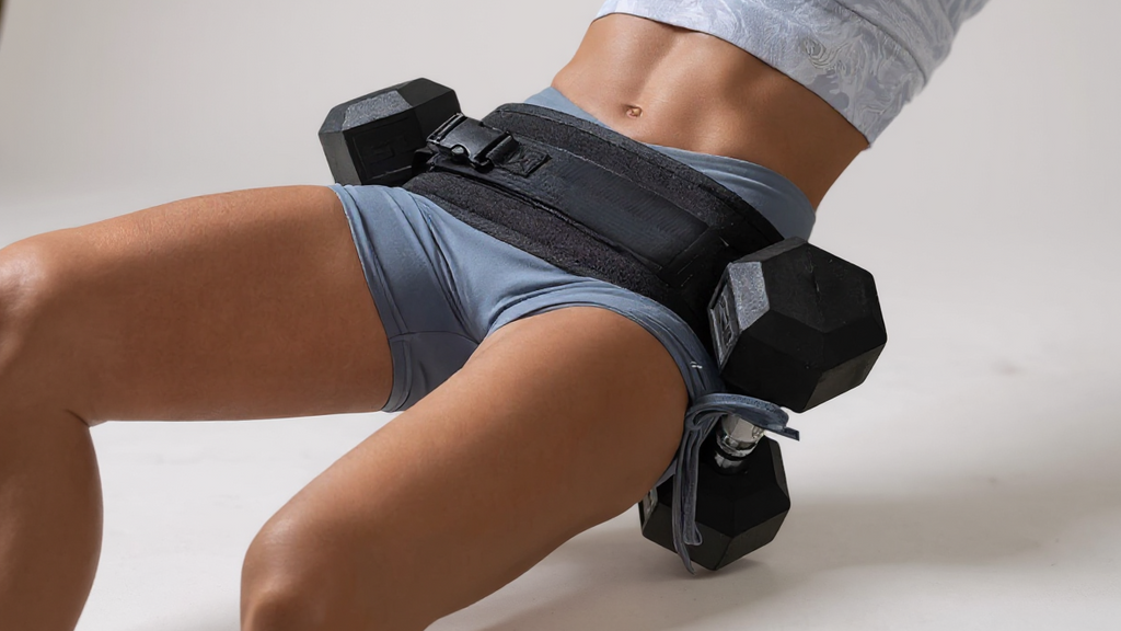 Adjustable Waist Weight Belt - 360° Swivel, Black Nylon Hip-Shaping Design for Dumbbell Training &amp; Home Gym Workouts, Perfect Gift for Fitness Enthusiasts, Gym Accessories, Waist Trainer, Fitness Accessory, Sleek Workout Gea