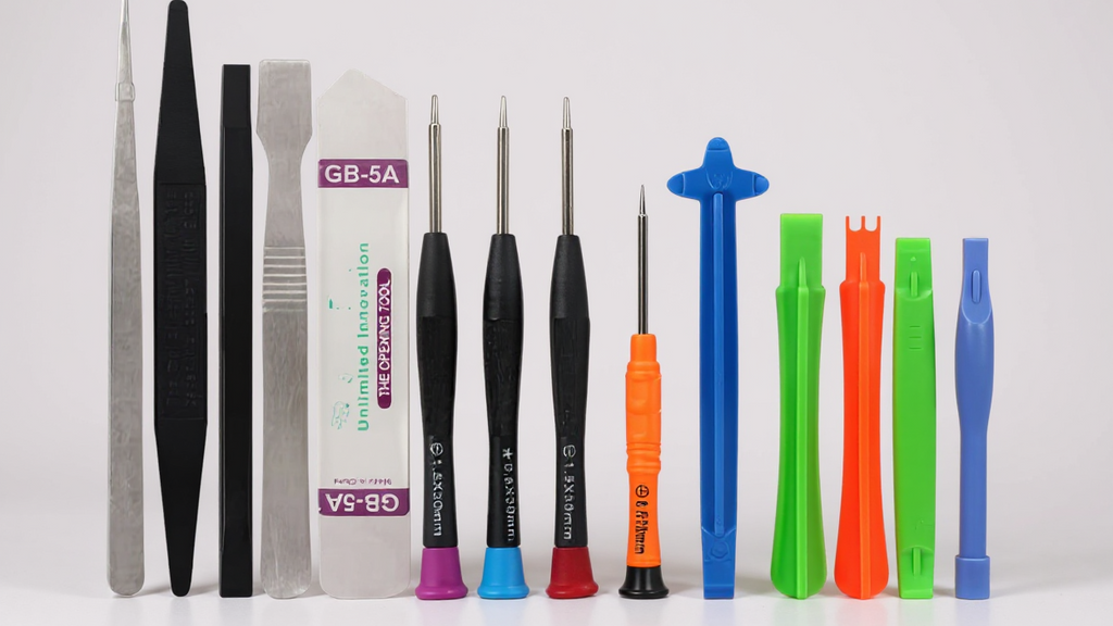 Kit de Réparation Mobile 21 en 1 : Outils d’ouverture, tournevis et spatules, compatible iPhone 6 à 13 et XS, pratique pour bricolage précis.