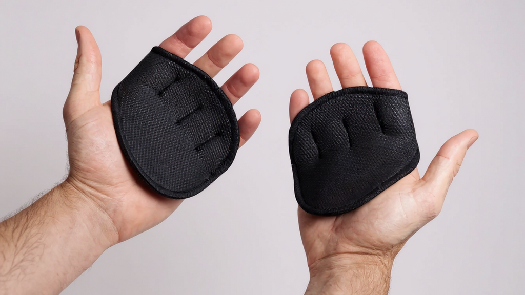 1 Pair Half-Finger Fitness Training Gloves - Black Rubber Grip Strengthener with Adjustable Straps, Ergonomic Design for Gym Workouts, Weightlifting &amp; Hand Protection, Hand Washable, Gym Accessories, Sleek Glove Design, Secur