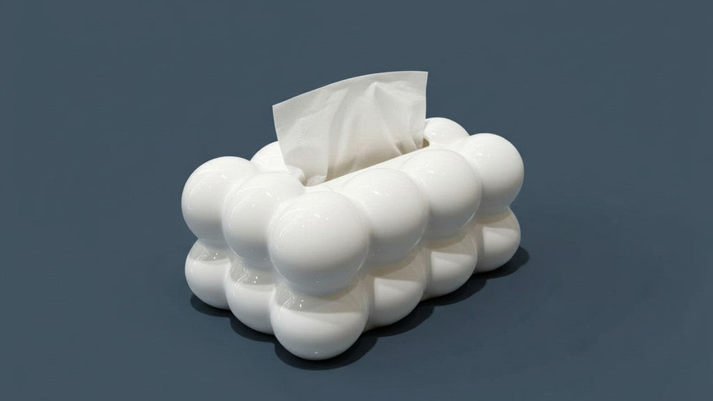 Cloud-Shaped Napkin Dispenser - Durable Polypropylene, Perfect for Kitchen &amp; Dining Room Decor