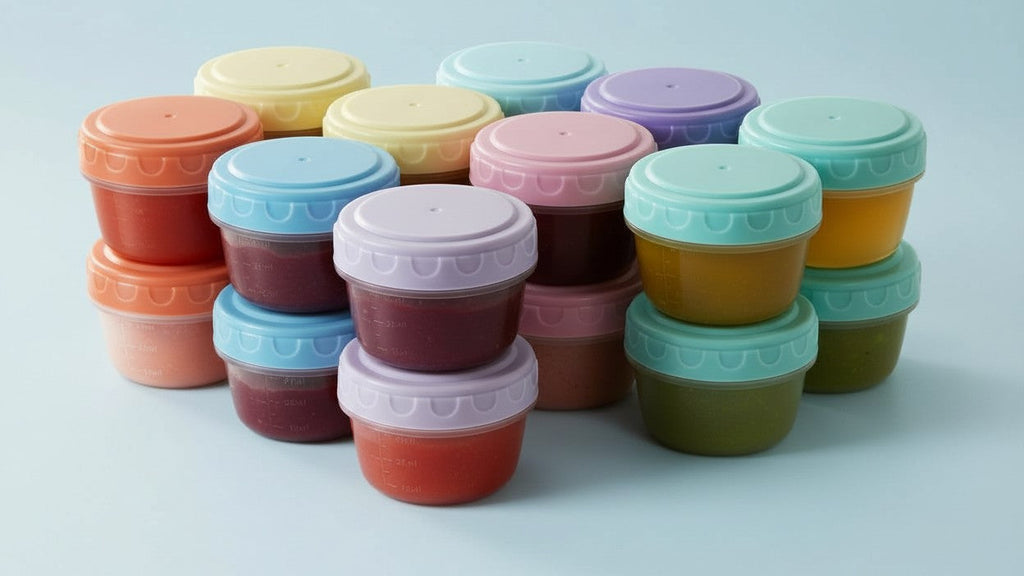 12 Pack 2oz Salad Dressing Containers with Lids - Leakproof, Dishwasher &amp; Microwave Safe, Freezer-Safe, Stackable - BPA-Free Plastic Food Storage Containers with Measurement Markings - for Lunch Box, Salad, Sauce, Dressing -