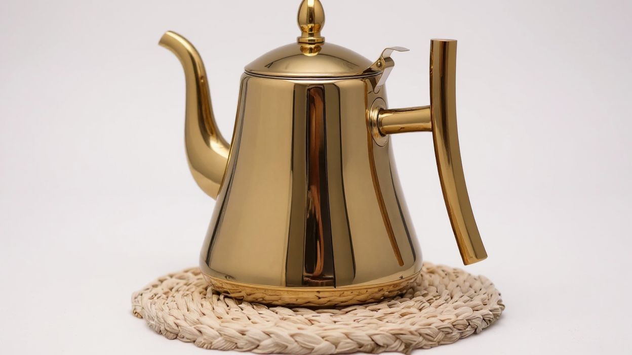 1 Set Of Stainless Steel Coffee Maker With Strainer - 1L/1.5L/2L Capacity, Heat Resistant Teapot Kettle For Restaurant Home Use - Tea Set - Coffee &amp; Cold Water Kettle, Stainless Steel 304 Material Teapot Set With Removable Te