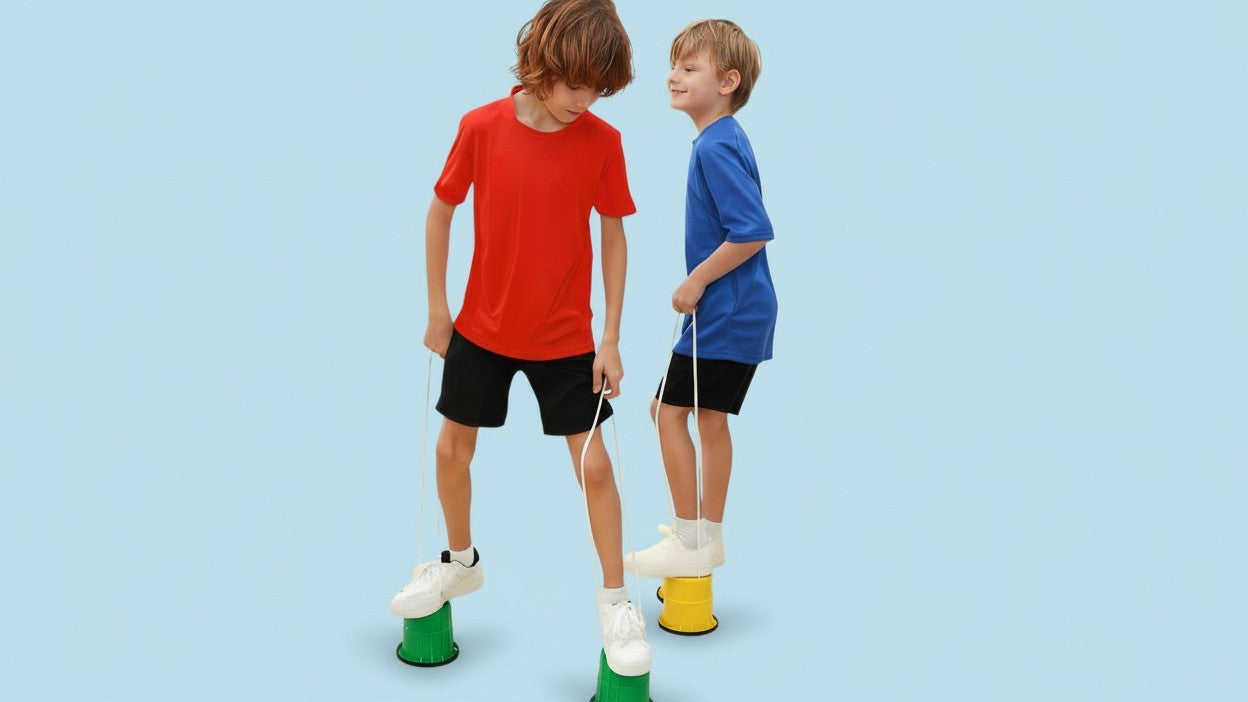 Youngsters' Anti-Slip Balance Stilts - Outdoor Family Fun &amp; Fitness Training, Perfect for Christmas, Halloween, Thanksgiving Gifts, Best for Christmas, Perfect for Thanksgiving