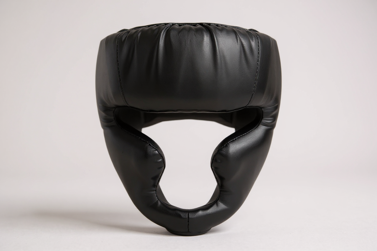 Casque de protection MMA et taekwondo avec aérations, conçu pour les combats de karaté, taekwondo et arts martiaux.