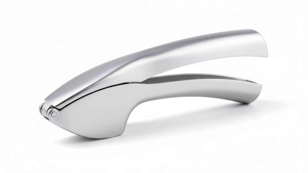 Ultra-Durable 3-in-1 Garlic &amp; Ginger Press - Manual Mincer, Crusher, and Peeler for Kitchen Use