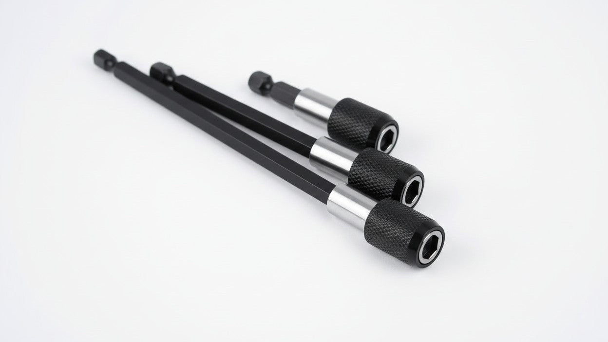 Magnetic Drill Bit Extension Set, Quick Release &amp; Universal Impact Electric Motor Drill Bit Holder, Durable &amp; Professional Power Tool Accessories