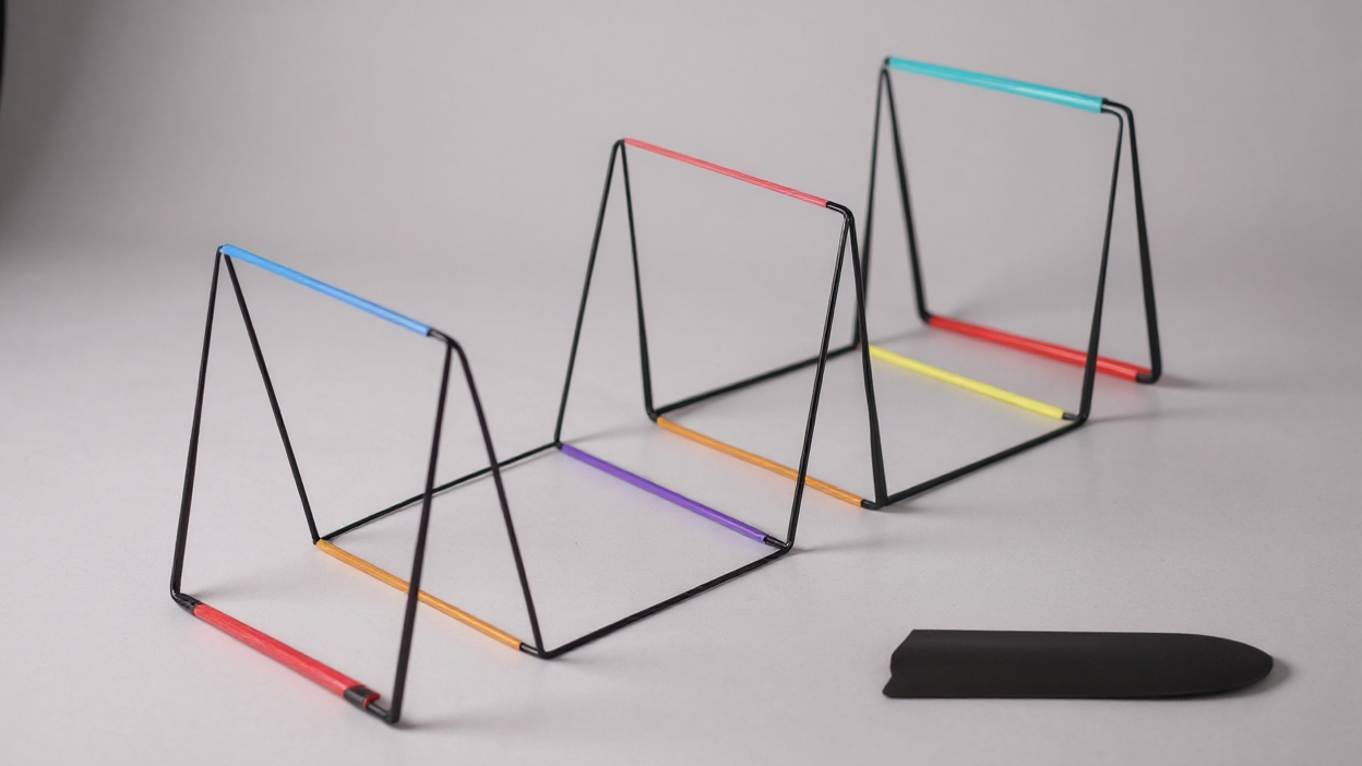 Échelle d’agilité colorée multifonction, pour vitesse, coordination et footwork, idéale football, fitness, course et entraînement d’agilité.